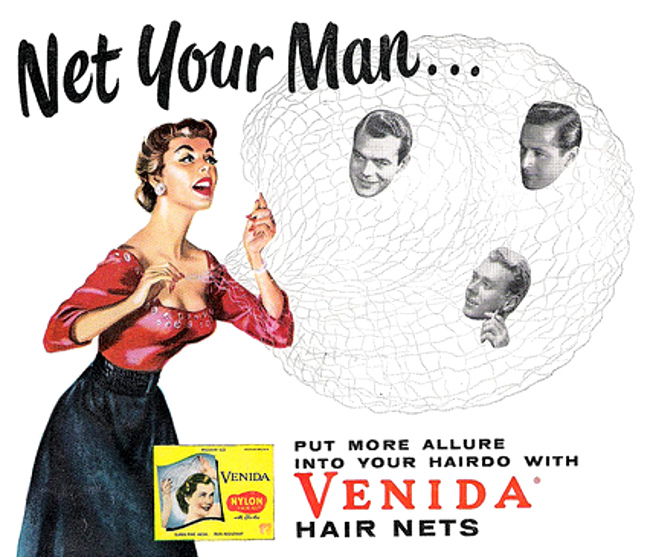 Venida hair net ad